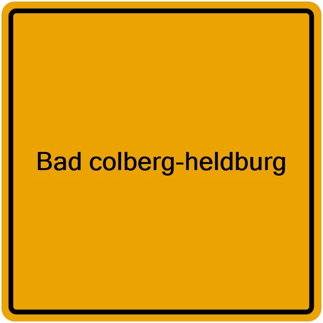 Einwohnermeldeamt24 Bad colberg-heldburg